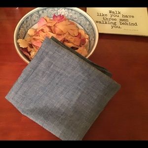 J.Crew Large Chambray Scarf.